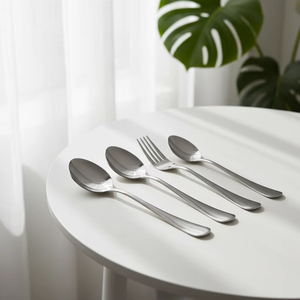 Indian Suppliers and Exporters Modern Metal Flatware <b>Set</b> <b>Cheap</b> and Best Stainless Steel Silver Nickle Cutlery <b>Sets</b> - Product Image 6
