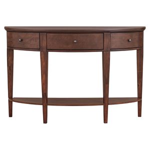 Consolla moderna curva in stile U con 3 cassetti e 1 ripiano per ingresso corridoio o soggiorno per uso divano tavolo - Product Image 3