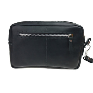 Bolso de noche de cuero de lujo con correa de cadena desmontable de cuero genuino de primera calidad, amplio espacio de almacenamiento y diseño elegante. - Product Image 5