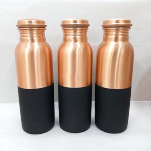 Botella de Agua de Cobre Hecha a Mano de Primera Calidad, Fabricante y Proveedor de Botellas Metálicas en India - Product Image 1