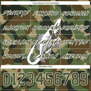 Sudadera de Pesca con Camuflaje Personalizado para Hombre, Sublimada, Transpirable, de Manga Larga, con Diseño de Esqueleto de Pez - Product Image 3