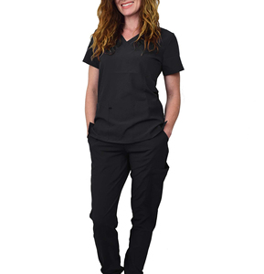 Wholesale Price Women <b>Scrub</b> <b>Set</b> Latest Style Hot Selling Anti Wrinkle Durable Material Canvas 100% Cotton Fully Customized - Product Image 2