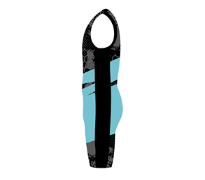 Combinaison de compétition de canoë-sprint sans manches AeroFit professionnelle - Product Image 5