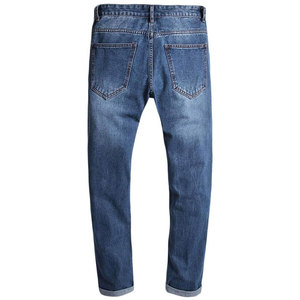 High Street Wind soft best Embroidered <b>Jeans</b> <b>Men's</b> Ripped Elastic Slim Legs <b>Men</b> Denim <b>Jeans</b> Casual wear <b>Men's</b> Distressed Trouser - Product Image 4