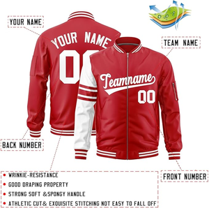 Vestes universitaires à manches en similicuir, vestes de baseball pour garçons, personnalisables, vente en gros - Product Image 4