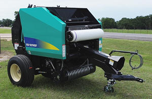 Meilleur prix, haute productivité, presse à balles rondes pour ensilage et foin avec boîte de vitesses, homologation CE, garantie 1 an, fabriqué en Autriche, prix abordable - Product Image 4