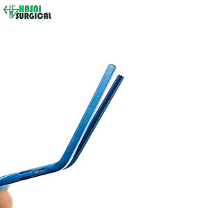 Pinza Vascular Manual de Acero Inoxidable con Muescas, Aprobada por CE ISO, Pinza Atraumática de 12.5 cm, Instrumento Neuroquirúrgico Hasni - Product Image 5