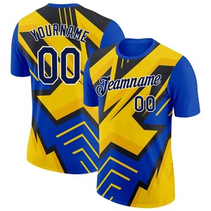 Maillot de sport personnalisé en sublimation pour homme, design flamme noire, col rond, séchage rapide, respirant, grande taille, impression intégrale, logo avant, adulte - Product Image 5