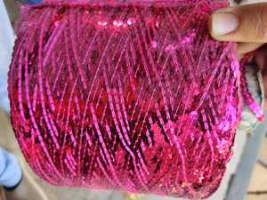 Mix Color 100 Yards/Roll 6mm Loose Diameter Round Flat <b>Sequins</b> Sewing on Trims for Crafts Pillow Cloth Accessories - Product Image 4