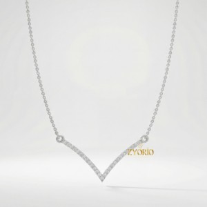 Elegante Collar de Diamantes Chapado en Oro Rosa para Mujer con Símbolo de Eternidad - Regalo de Lujo para Novia, Compromiso o Aniversario - Product Image 4