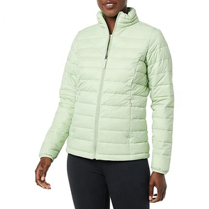 Hot Selling Customized Women <b>Winter</b> Waterproof Gilet Puffer <b>Coat</b> Down Bubble <b>Coat</b> Patchwork <b>Thick</b> Cropped Puffer Jackets - Product Image 2