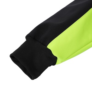 Custom Bonded Casual Thermal Waterproof Breathable Mens Winter Softshell Jacket with Stand Collar Durable <b>Work</b> Windproof Hood - Product Image 3