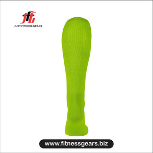 Knee High <b>Socks</b> Solid Green Breathable Knitted for <b>Running</b> Workouts Adults - Product Image 3