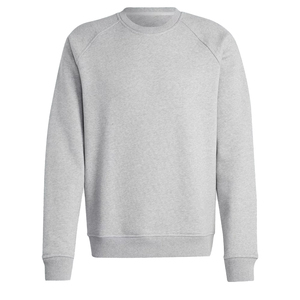 Custom Men's 100% Cotton Crew Neck Sweatshirt Oversized Luxury Streetwear with Pattern <b>Decoration</b> Blank Fleece Sweatshirt - Product Image 1