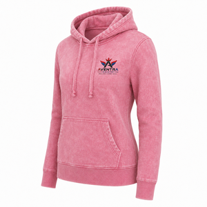 Sweat à capuche décontracté pour femme en molleton doux, délavé à l'acide, finition vintage, coupe décontractée, poche kangourou, confortable - Product Image 3