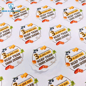 Étiquettes personnalisées OEM ODM en rouleau, étiquettes autocollantes en PP imperméables, étiquettes d'emballage de produits, fabricant vietnamien - Product Image 2