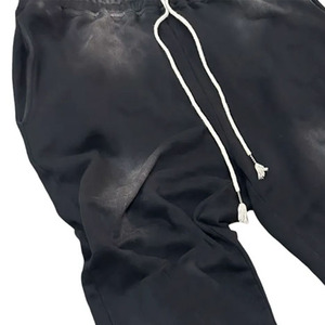 <b>Men's</b> <b>Black</b> <b>Tie</b> Dye Hoodie And Jogger Set French Terry Street Style Oversized Two Piece Sweatshirt Outfit Autumn Wear - Product Image 5
