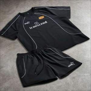 Conjunto de Camiseta y Pantalones Cortos de Verano para Hombre, Personalizado, Transpirable, de Algodón, Estilo Urbano, Venta al Por Mayor - Product Image 1