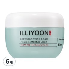 Crema Idratante all'Acido Ialuronico Iillyoon 100ml, Confezione Sconto da 6 Pezzi in Flacone - Product Image 1
