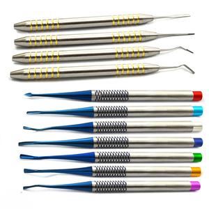 Juego de instrumentos dentales avanzados, kit de herramientas dentales quirúrgicas profesionales de acero inoxidable para dentistas y clínicas - Product Image 1
