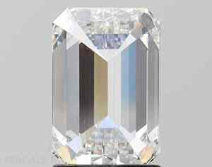 High Quality JC <b>Diamond</b> Excellent 6 Carat Emerald Cut Lab Grown E Color VS2 Loose Gemstone Custom Bridal <b>Ring</b> IGI Certified - Product Image 2