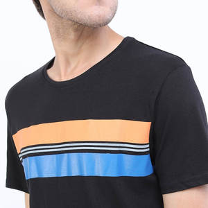 เสื้อยืดกีฬาผู้ชาย พิมพ์โลโก้ได้ เนื้อผ้านุ่ม คุณภาพสูง ผ้าฝ้ายทรงโอเวอร์ไซส์ ทรงหลวม ใส่สบาย น้ำหนักมาก ความยาวสั้น - Product Image 6