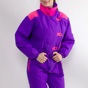 Chaqueta de Esquí con Capucha para Mujer, Diseño Personalizado en Color de Contraste, Precio Económico en Venta en Línea, Traje Deportivo Softshell Impermeable 10,000mm - Product Image 5