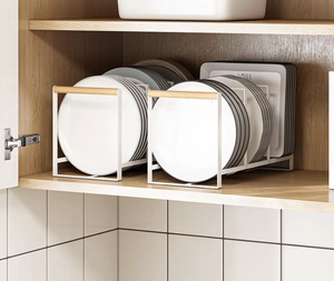 Soporte Organizador Metálico para Tablas de Cortar, Tapas de Ollas y Platos, para Encimera de Cocina y Armario - Product Image 2