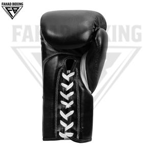 Guantes de Competición de PU Resistentes, Fáciles de Usar, Amortiguadores de Impactos, Transpirables, Ligeros y Duraderos, 10oz, con Cierre de Cordones - Product Image 3