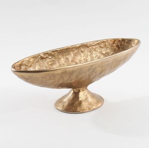 Support de bol de service rond en aluminium, fait main, écologique et luxueux, pour hôtel, restaurant, fête et utilisation avec des fruits - Product Image 2