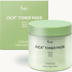 Prreti Korean Skin Care Prreti Cica Plus Toner Pads 50 Sheets Beauty Products Korean Beauty Products - Product Image 3