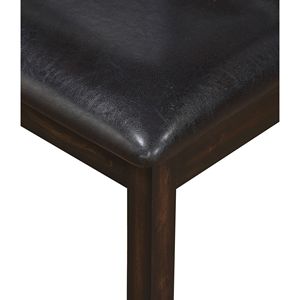 Set da pranzo alleato 6 pezzi marrone scuro per la sala da pranzo - Product Image 6