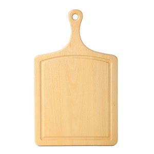 Tabla de cortar de madera premium para la preparación de alimentos en la cocina, superficie de corte de madera natural, duradera, estilo bloque de carnicero hecho a mano. - Product Image 3