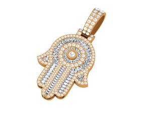 Colgante Hamsa Talismán Amuleto de Buena Suerte Colgante Mano de Fátima Joyería Espiritual Colgante de Plata 925 Colgante de Protección Contra el Mal de Ojo Para Regalo - Product Image 3