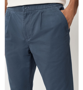 กางเกงชิโนทรงตรงผู้ชายแบบจีบเดี่ยว ทรงเข้ารูป เอวยางยืด ผ้าคอตตอนทวิลผสม ขายส่ง/สั่งตัดได้ - Product Image 2