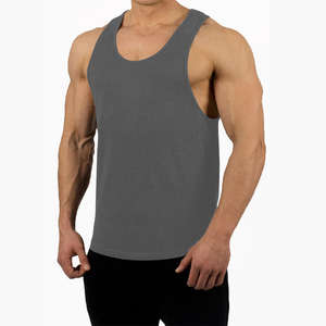 Vêtements de sport personnalisés à faible MOQ, vêtements de gym avec logo, t-shirt, débardeur pour homme - Product Image 6