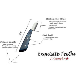 Cuchillo Profesional para el Cuidado de Mascotas, para Eliminar Pelo Suelto y Recortar, Cuchillo Resistente para Perros y Gatos - Product Image 5