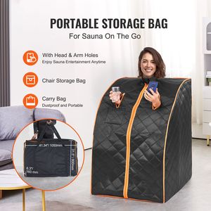 Kit Tenda Sauna Personale Portatile 1050W per Spa Domestica 220V, Terapia Corporea a Infrarossi per Interni, Detossificante e Rilassante - Product Image 2
