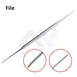 Lime à ongles incarnés professionnelle double face en acier inoxydable de haute qualité, nouveau design pour le nail art et l'utilisation en salon - Product Image 3