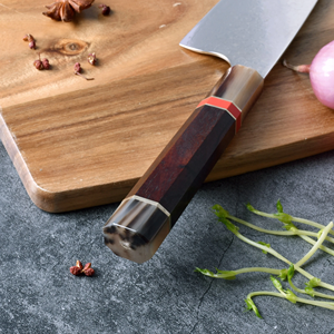 LEGACY BLADES Premium Damascus Steel Professional Chef <b>Knife</b> Wooden Handle Razor <b>Sharp</b> Handmade Hand Forged Ambidextrous <b>Kitchen</b> - Product Image 2