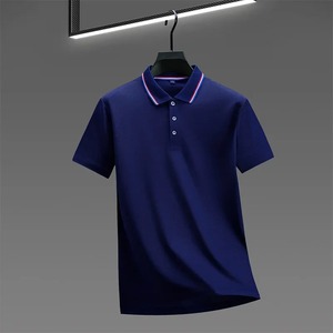 Camiseta Casual para Hombre 2026, Bordada, de Color Sólido, Manga Corta, Verano, Cómoda, Transpirable, 100% Algodón, a la Moda - Product Image 2