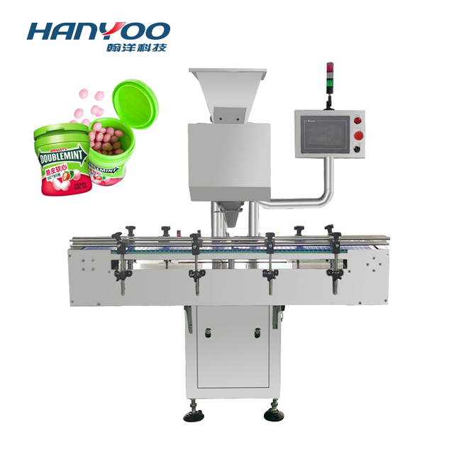 Hanyoo Fully Automatic High Precision Eco-Friendly Vibrating Tablet Capsule Counter Seed Counting Machine