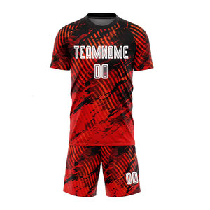 ชุดฟุตบอลแบบซับลิเมชั่นแห้งเร็ว ระบายอากาศได้ดี ดีไซน์ยอดเยี่ยมประจำปี 2025 ผลิตจากโพลีเอสเตอร์ 100% ชุดทีมฟุตบอลแบบสั่งทำพิเศษ - Product Image 2