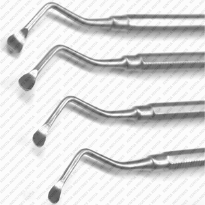 4 PCS Lucas Bone Curettes Fig No 85 86 87 88 Dental Surgical Bone Curettes Stainless Steel Oral Surgery Curettes Instruments CE - Product Image 3