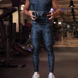 <b>Men</b> Skinny <b>Compression</b> Durable Boys Gym <b>Tights</b> Plain Customized Workout Leggings Fitness Wear Breathable 2026 custom OEM - Product Image 6