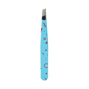 Pince à épiler chirurgicale de précision MORJE en acier inoxydable avec pointe lisse et manche dégradé rose - Product Image 4