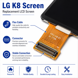 Schermo LCD TFT di Alta Qualità con Touch Screen e Digitalizzatore, Ricambio per Riparazione Cellulari <span class=keywords><strong>LG</strong></span> <span class=keywords><strong>K8</strong></span> - Product Image 4