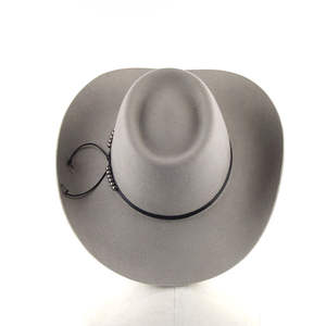Sombreros Vaqueros Negros de Lujo al por Mayor, Estilo Occidental, Unisex, para Mujer, 100% Lana Australiana - Product Image 6