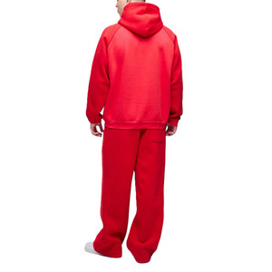 Conjuntos de Sudaderas con Capucha de Color Sólido para Hombre, Ropa Casual de Calle de Alta Calidad en Algodón y Felpa, Proveedor Mayorista con MOQ Bajo - Product Image 4