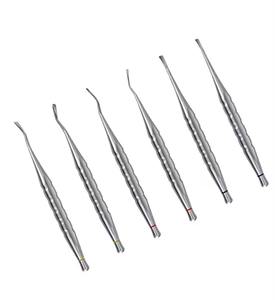 Juego de Extracción Dental Atraumática de un Solo Puntal, Elevadores Dentales Manuales de Acero Inoxidable, Equipos Dentales Duraderos - Product Image 1